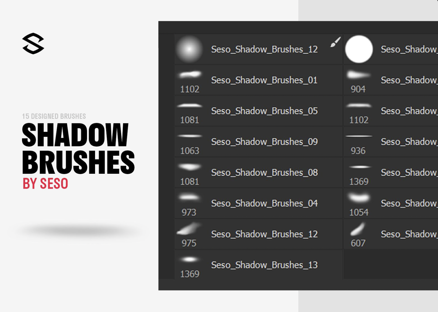 Shadow Brushes Pack